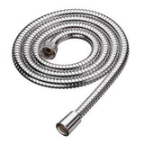 Ana Bath LSS5430CCP 4 Inch 5 Function LED Handheld Shower Shower Head Combo System w/ BRASS BALL JOINT and BRASS CONNECTORS, Chrome Plated