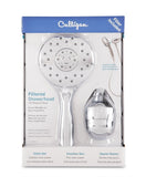 Culligan S-H200-C Brushed Chrome Finish Hand-Held Filtered Showerhead with Magnetic Base,