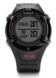 Garmin Approach S2 GPS Golf Watch with Worldwide Courses (Black)