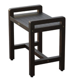 Decoteak DT107 Classic Shower Stool, Brown