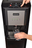 Hamilton Beach BL-1-4A Hot, Cold and Room Temperatures Bottom Loading Water Cooler Dispenser, Black