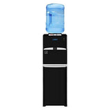 Lago Top Load Hot, Cold & Room Mini Black Water Cooler Dispenser