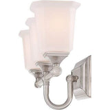Quoizel NL8603C Nicholas 3-Light Bath Light, Polished Chrome