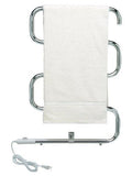 Warmrails HCC Classic Wall Mounted/Floor Standing Towel Warmer, Chrome