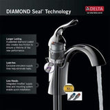 Delta 175-DST Classic Single Handle Kitchen Faucet with Spray, Chrome