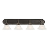 Design House 517714 Millbridge 4 Light Vanity Light, Oil Rubbed Bronze