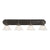 Design House 517714 Millbridge 4 Light Vanity Light, Oil Rubbed Bronze