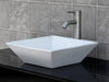 Bathroom Ceramic Porcelain Vessel Vanity Sink 7034/N3 combo+ free brushed nickel faucet, Pop Up Drain with no overflow