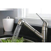 Premier 120161LF Sonoma Single-Handle Kitchen Faucet with Pull-Out Spout, Brushed Nickel