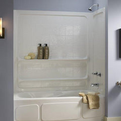 American Standard 3275.502.002 Colony Soft Double-Handle Bath/Shower Fitting with Tub Spout and Metal Handles, Chrome