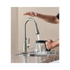 Moen 87350ESRS Haysfield Motion Sense One-Handle High Arc Pulldown Kitchen Faucet, Spot Resist Stainless