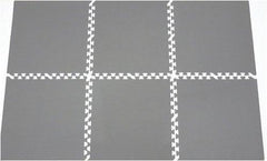 We Sell Mats 36 Tiles Borders Anti-Fatigue Interlocking EVA Foam Exercise, 2' x 3/8