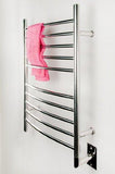 Amba RWH-CP Radiant Hardwired Curved Towel Warmer, Polished
