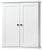 Foremost COWW2125 Columbia White Bathroom Wall Cabinet