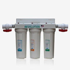 Reverse Osmosis Revolution Whole House 3-Stage Water Filtration System, 3/4