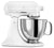 KitchenAid KSM150PSWW Artisan Series 5-Qt. Stand Mixer with Pouring Shield - White On White