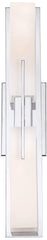 Midtown Modern Wall Light Chrome 23 1/2