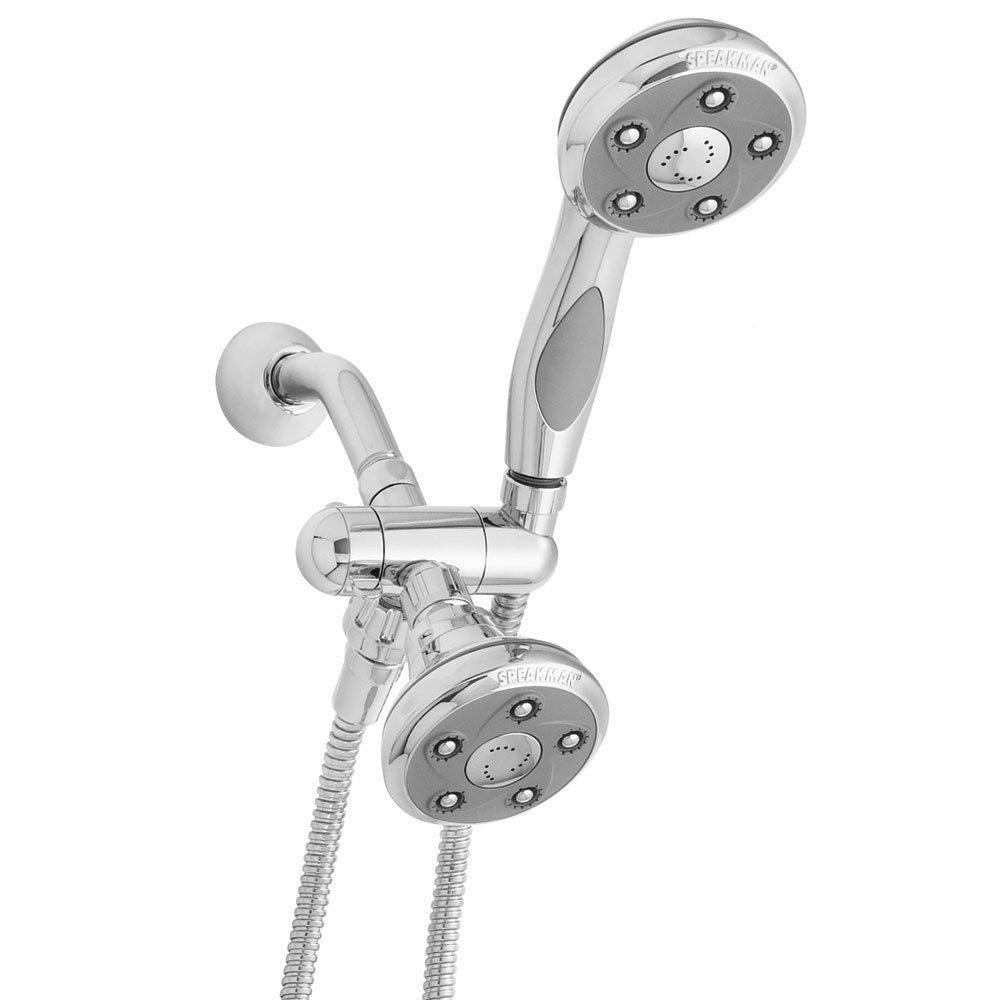 Speakman VS-232007 Napa Anystream 2-Way Shower Combination, 2.5 GPM, Polished Chrome