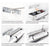 comeonlight 12W Bathroom Vanity Light, LED Crystal Make Up Mirror Light, 4-lights Daylight White 1200 Lumen Bathroom Bedroom lighting