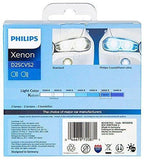 Philips D2S CrystalVision ultra Authentic Xenon HID Headlight Bulb, 2 Pack