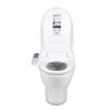 Lotus Hygiene Systems ATS-500 Advanced Smart Toilet Seat Bidet, Heated Seat and Temperature Controlled Wash, Warm Air Dryer, White with 2 Years Warranty