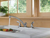 Delta Foundations B2310LF Two Handle Kitchen Faucet, Chrome