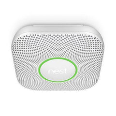 Nest Protect 2nd Generation Smart Smoke/Carbon Monoxide Wired Alarm, White