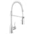 Rainier Pull Down Kitchen Faucet Gooseneck Style (Chrome) by Pacific Bay - This Beautiful Upgrade Features a Pull Out Sprayer, Single Lever, and a Spring Coil Spout