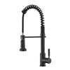 GICASA Semi-Pro Kitchen Faucet, Durable and Sturdy Pull Out Kitchen Faucet with Sprayer, Oil Rubbed Bronze Sink Faucet