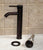 ELIMAX'S Bathroom Ceramic Porcelain Vessel Sink Rectangle CV7050E3 Oil Rubbed Bronze Faucet Pop Up drain