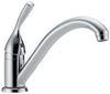 Delta Faucet Classic Single-Handle Kitchen Sink Faucet, Chrome 101-DST