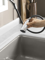 KOHLER 597-VS Simplice Kitchen Faucet, One Size, Vibrant Stainless