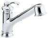 KOHLER 12177-CP Fairfax(R) Single Three-Hole Sink 9