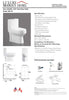 GALBA Small Toilet 24.5