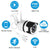 Outdoor Security Camera, 1080P Surveillance Cameras Outdoor WiFi Camera Two-Way Audio, IP66 Waterproof, FHD Night Vision, Motion Detection Camera with Cloud Storage for Videos