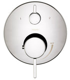 Hansgrohe 04231820 S Thermostatic Trim With Volume Control And Diverter, Brushed Nickel