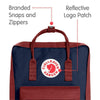 Fjallraven Kanken Backpack - Royal Blue/Ox Red