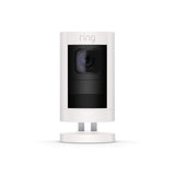 Ring Stick Up Cam Battery HD Security Camera with Two-Way Talk, Night Vision, White, Works with Alexa