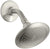 KOHLER K-45123-BN Alteo 2.5 GPM Single-Function Wall-Mount Showerhead with Katalyst Spray, Brushed Nickel