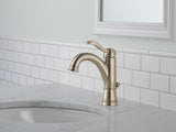 Delta 15984LF-BN Porter Single Handle Centerset Bathroom Faucet, Brushed Nickel
