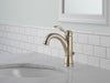 Delta 15984LF-BN Porter Single Handle Centerset Bathroom Faucet, Brushed Nickel