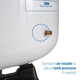 iSpring T55M 5.5 Gallon Residential Pre-Pressurized Water Storage Tank for Reverse Osmosis (RO) Systems