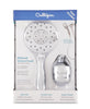 Culligan S-H200-C Brushed Chrome Finish Hand-Held Filtered Showerhead with Magnetic Base,