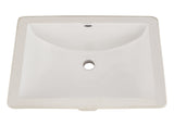 American Standard 0614000.020 Studio Undercounter Bathroom Sink, 1-1/4 in in, White