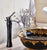 BWE Waterfall Single lever Commercial Bathroom Sink Vessel Faucet Basin Mixer Tap Oil Rubbed Bronze