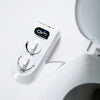 Bidet Attachment With Dual Nozzles and Self Cleaning