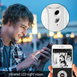 SKYMEE Dog Camera Treat Dispenser,WiFi Remote Pet Camera with Two-Way Audio and Night Vision,Compatible with Alexa