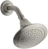 KOHLER K-10282-AK-BN Forte Single-Function Katalyst Showerhead, Vibrant Brushed Nickel