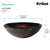 Kraus GV-580 Copper Illusion Glass Vessel Bathroom Sink