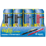 Pilot FriXion Clicker Retractable Erasable Gel Pens Fine Pt (.7) Assorted Color 2 Pens/pk 36 pks Total of 72 Pens; Make Mistakes Disappear, No Need For White Out with America’s #1 Selling Pen Brand